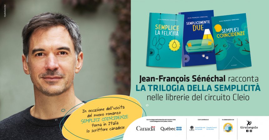 jean françois senechal sénéchal in italia tour semplice la felicità semplicemente due semplici coincidenze milano imola firenze roma latina altamura lecce