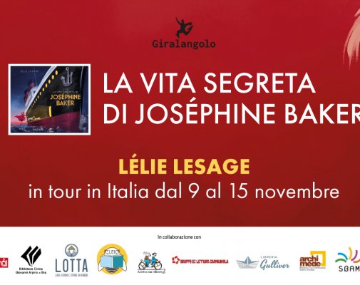 lelie lesage la vita segreta di Josephine Baker libri illustrati roma torino cuneo carmagnola bra