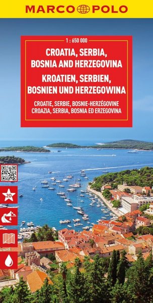 Copertina di Croazia, Serbia, Slovenia, Bosnia-Erzegovina, Kossovo, Montenegro, Albania, Macedonia