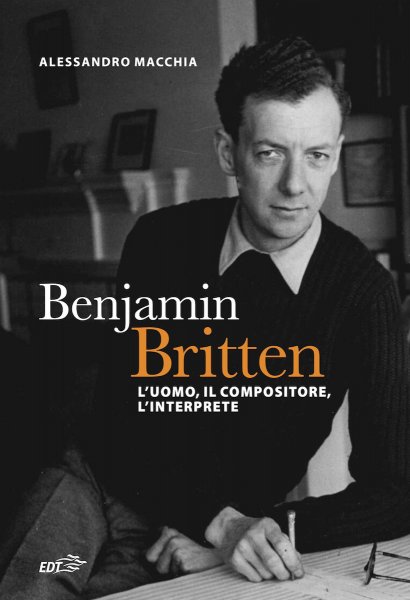 Copertina di Benjamin Britten