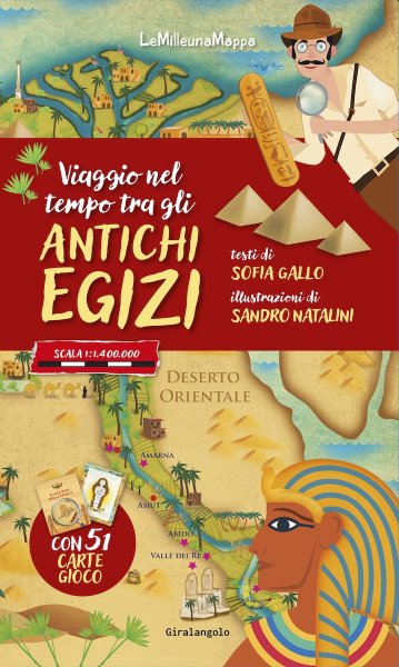 Copertina di Viaggio nel tempo degli antichi Egizi